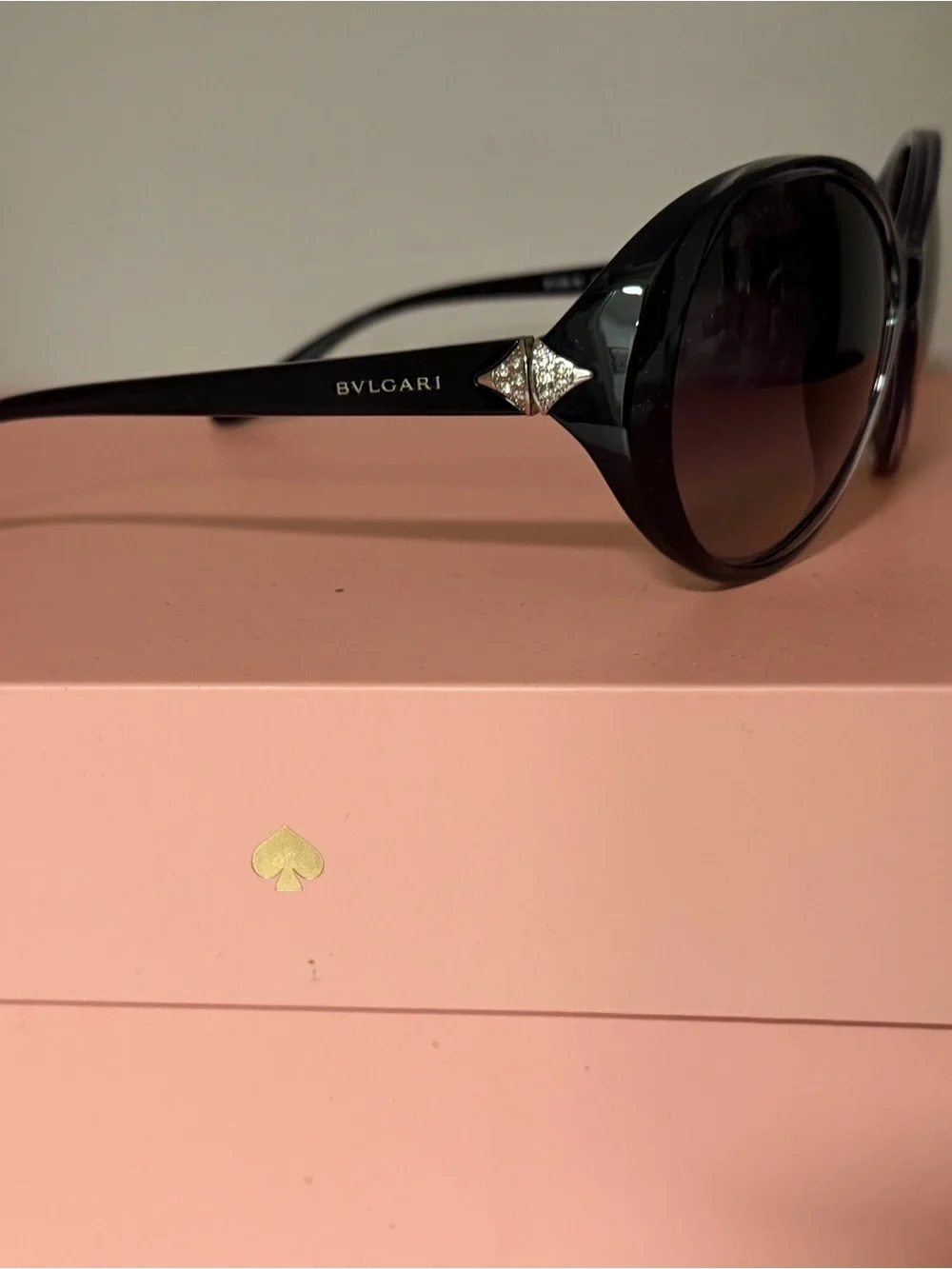 Bulgari Women's Black Gradient Oversized Sunglasses